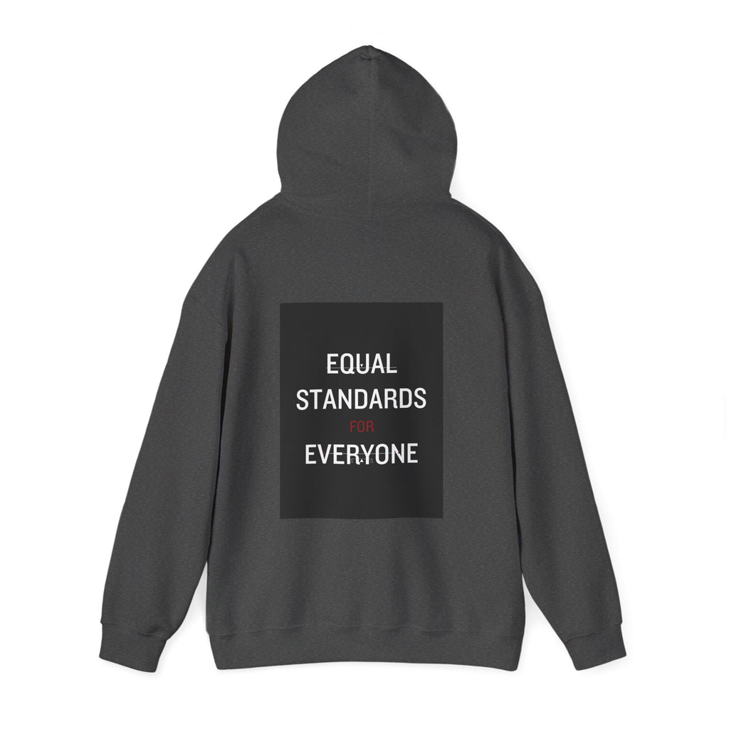 Equal Standards for Everyone Hoodie — Social Justice Statement Sweatshirt