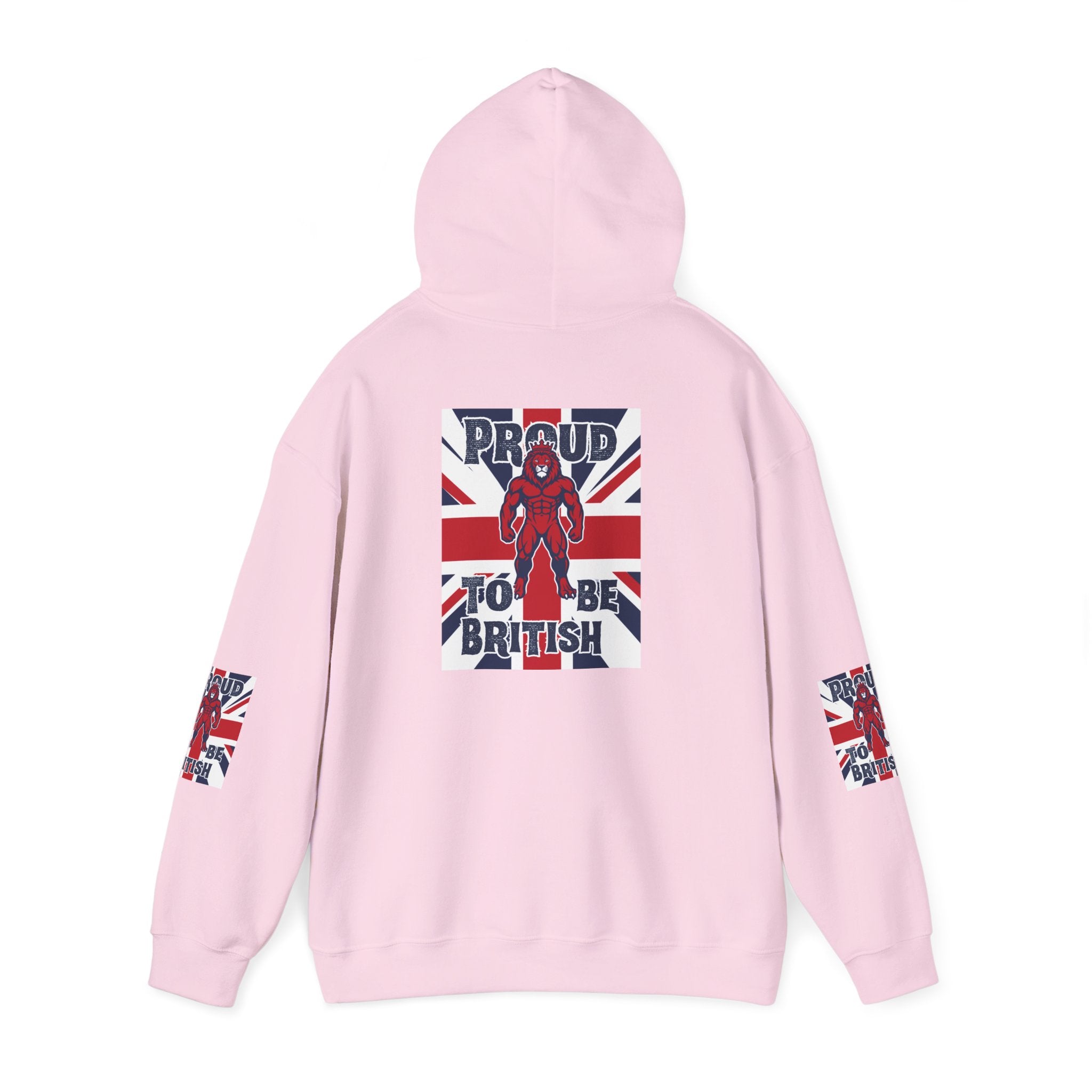 British Pride Hoodie — "Proud to Be British" Union Jack Pullover