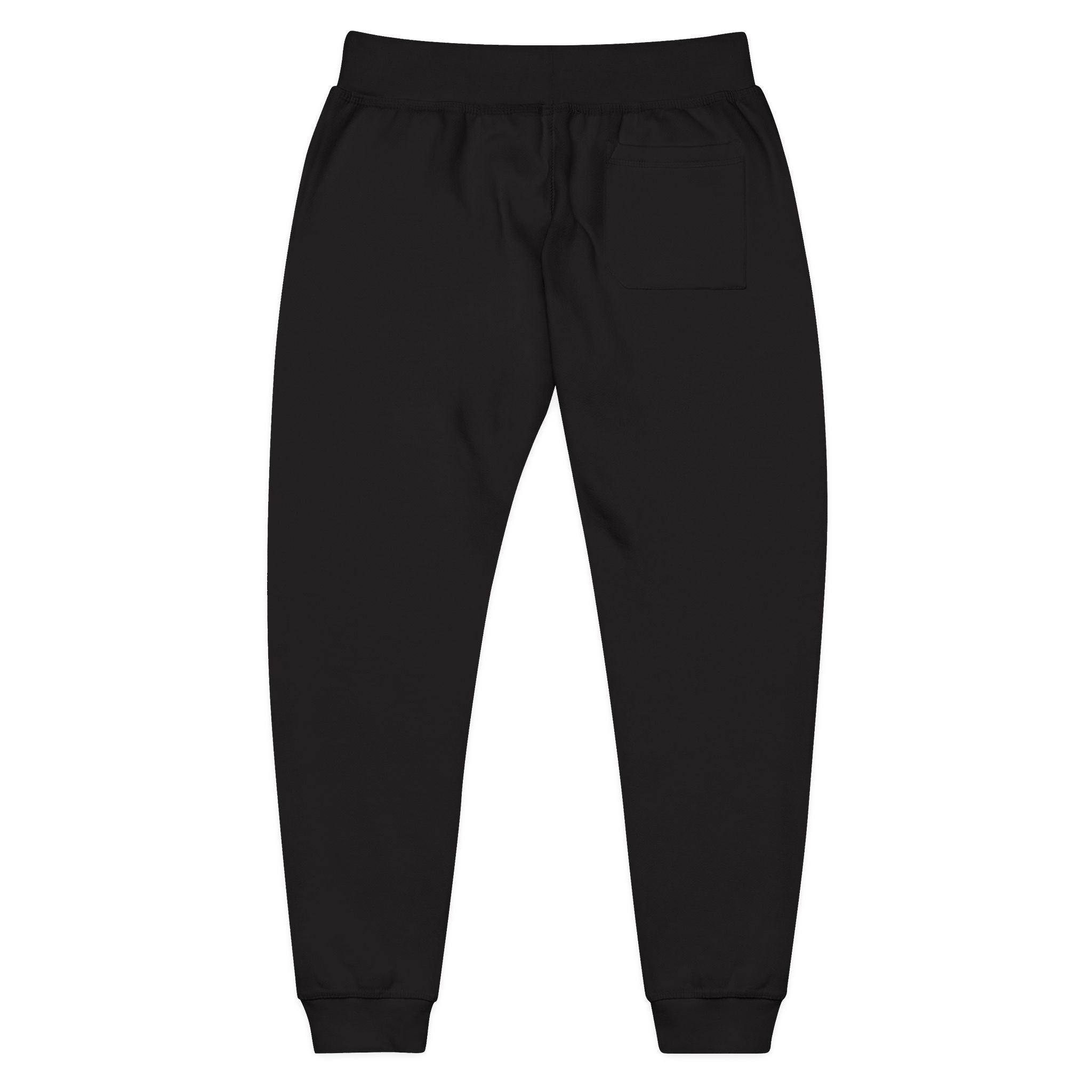 Union Jack Embroidered Sweatpants — British Flag Fleece Joggers