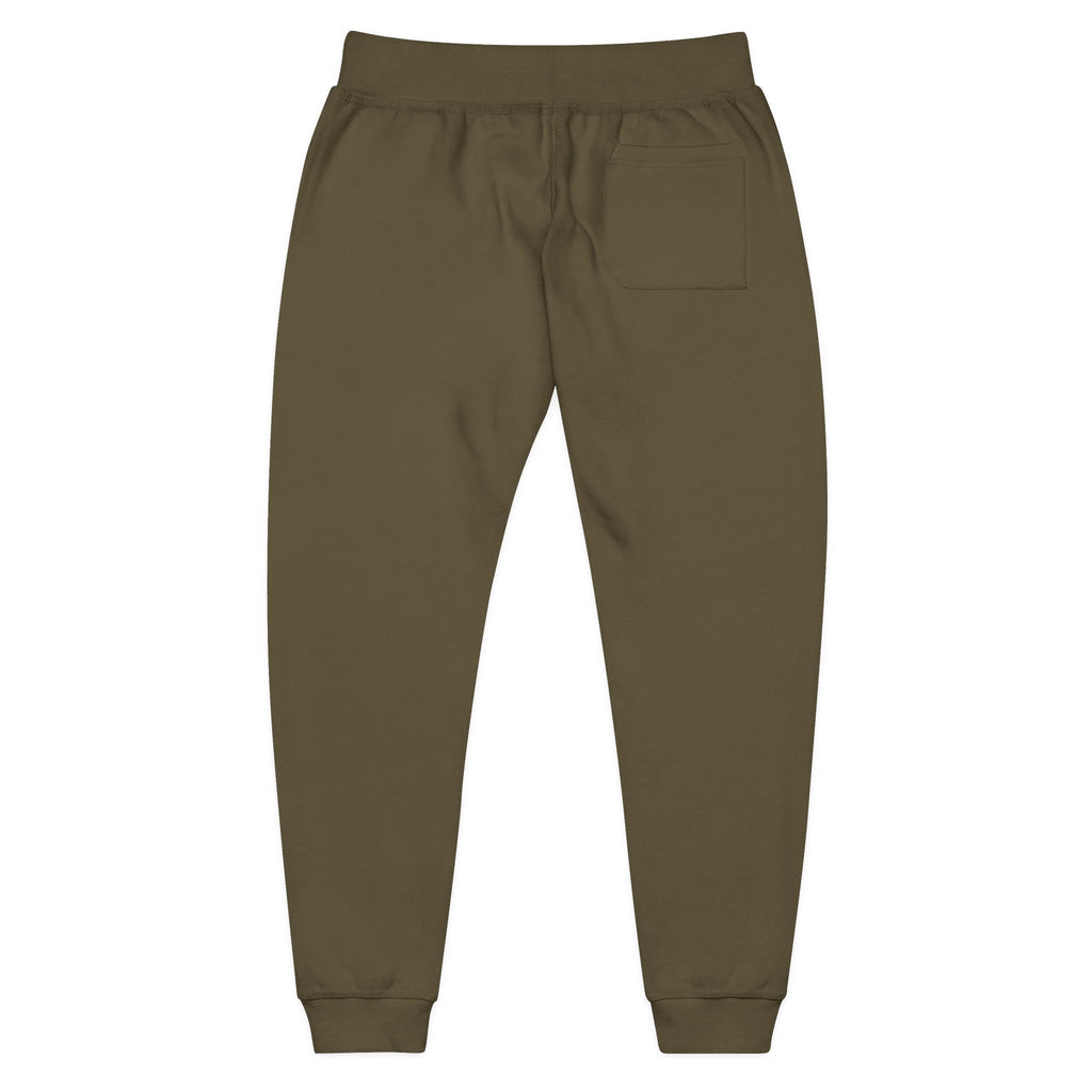 Union Jack Embroidered Sweatpants — British Flag Fleece Joggers