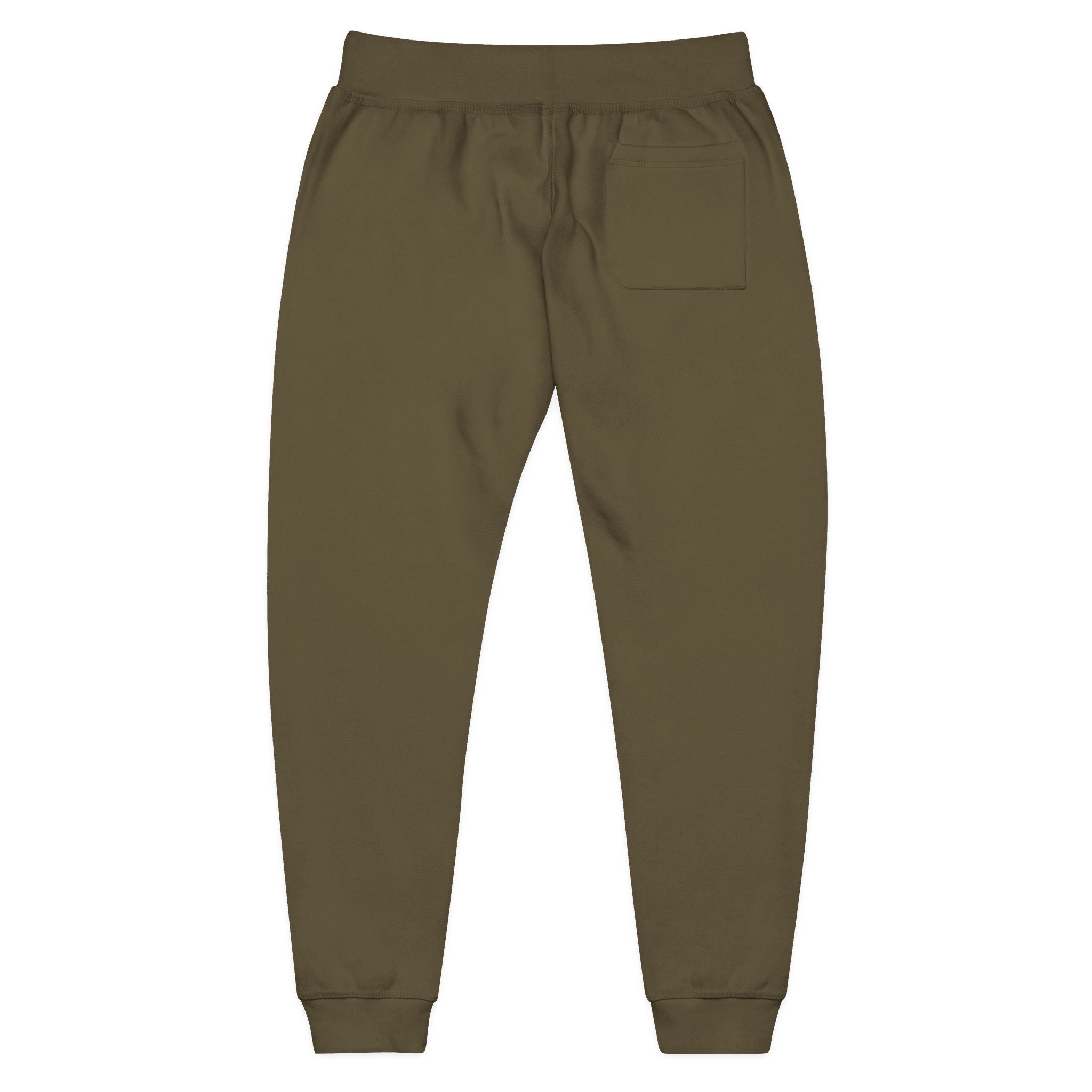 Union Jack Embroidered Sweatpants — British Flag Fleece Joggers