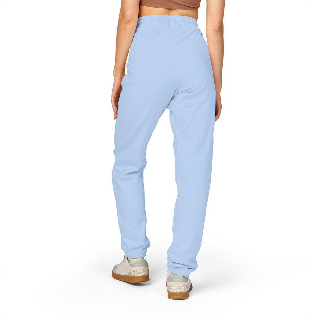 Unisex Military Green Sweatpants with Vintage Aviation Patch — 'Freedom Flight' Joggers