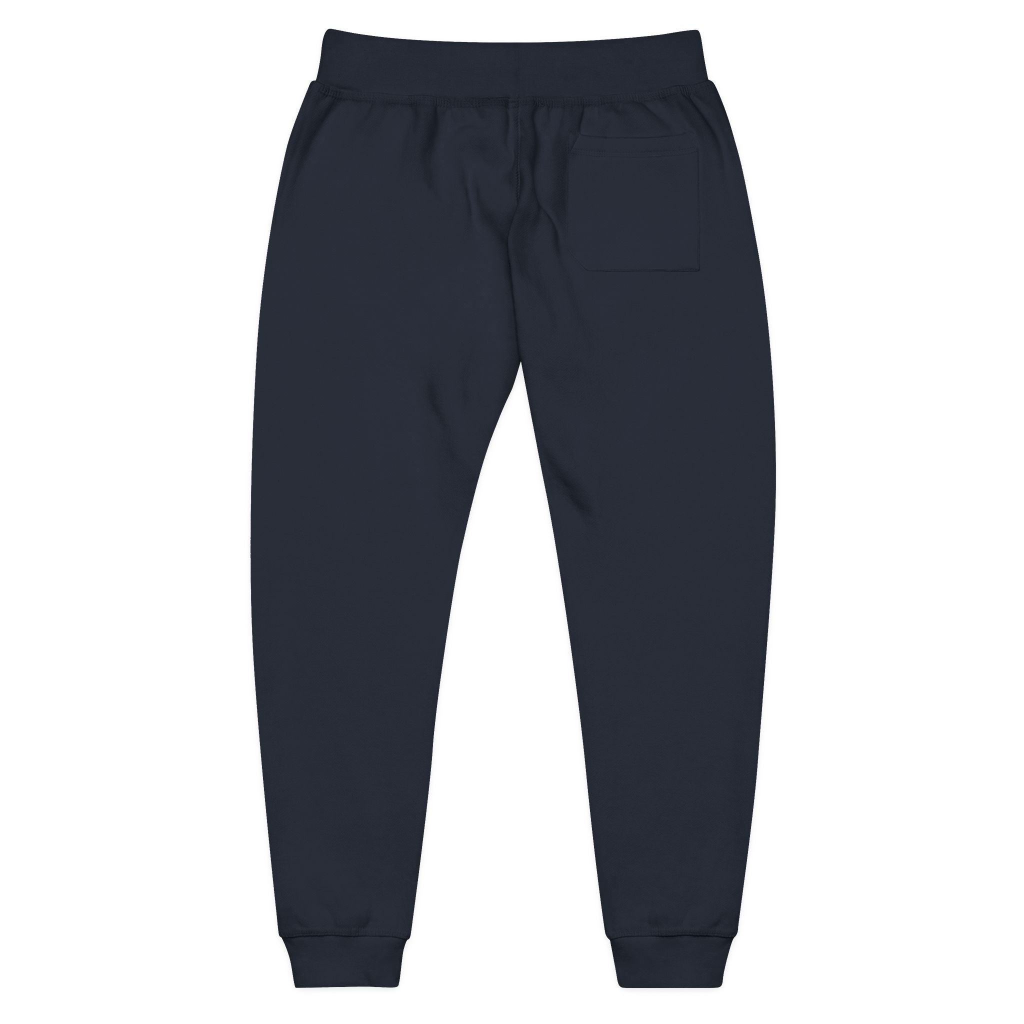 Union Jack Embroidered Sweatpants — British Flag Fleece Joggers
