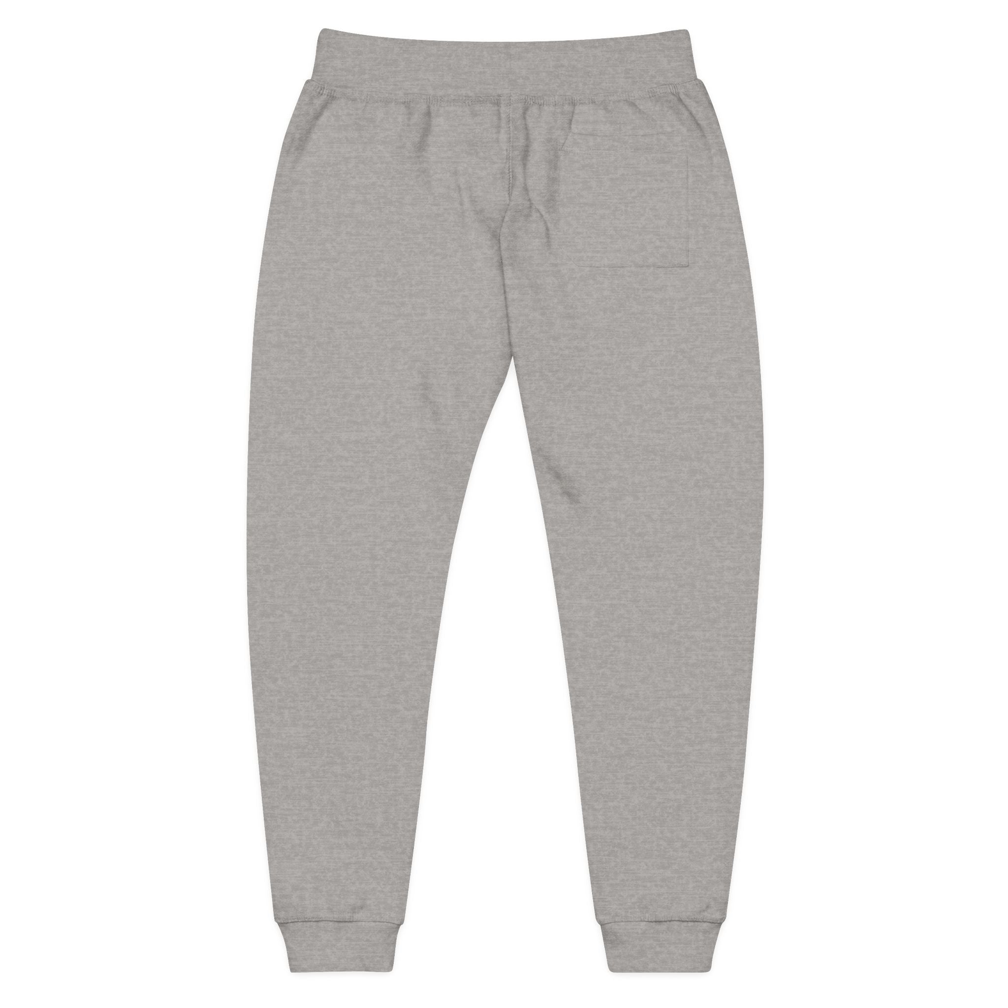 Union Jack Embroidered Sweatpants — British Flag Fleece Joggers
