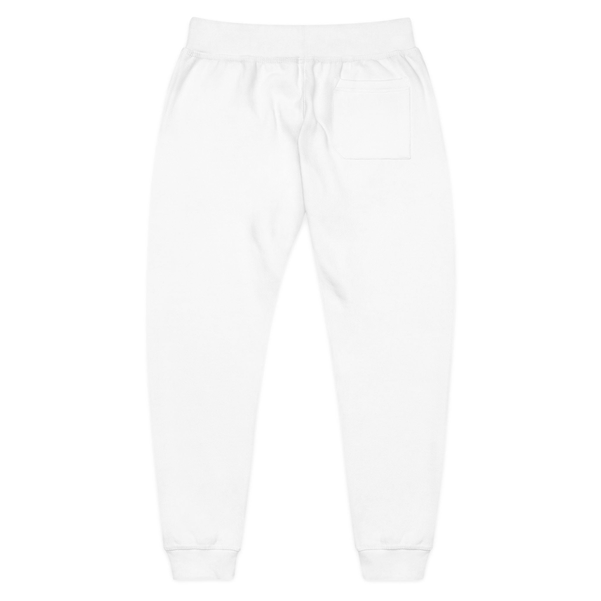 Union Jack Embroidered Sweatpants — British Flag Fleece Joggers