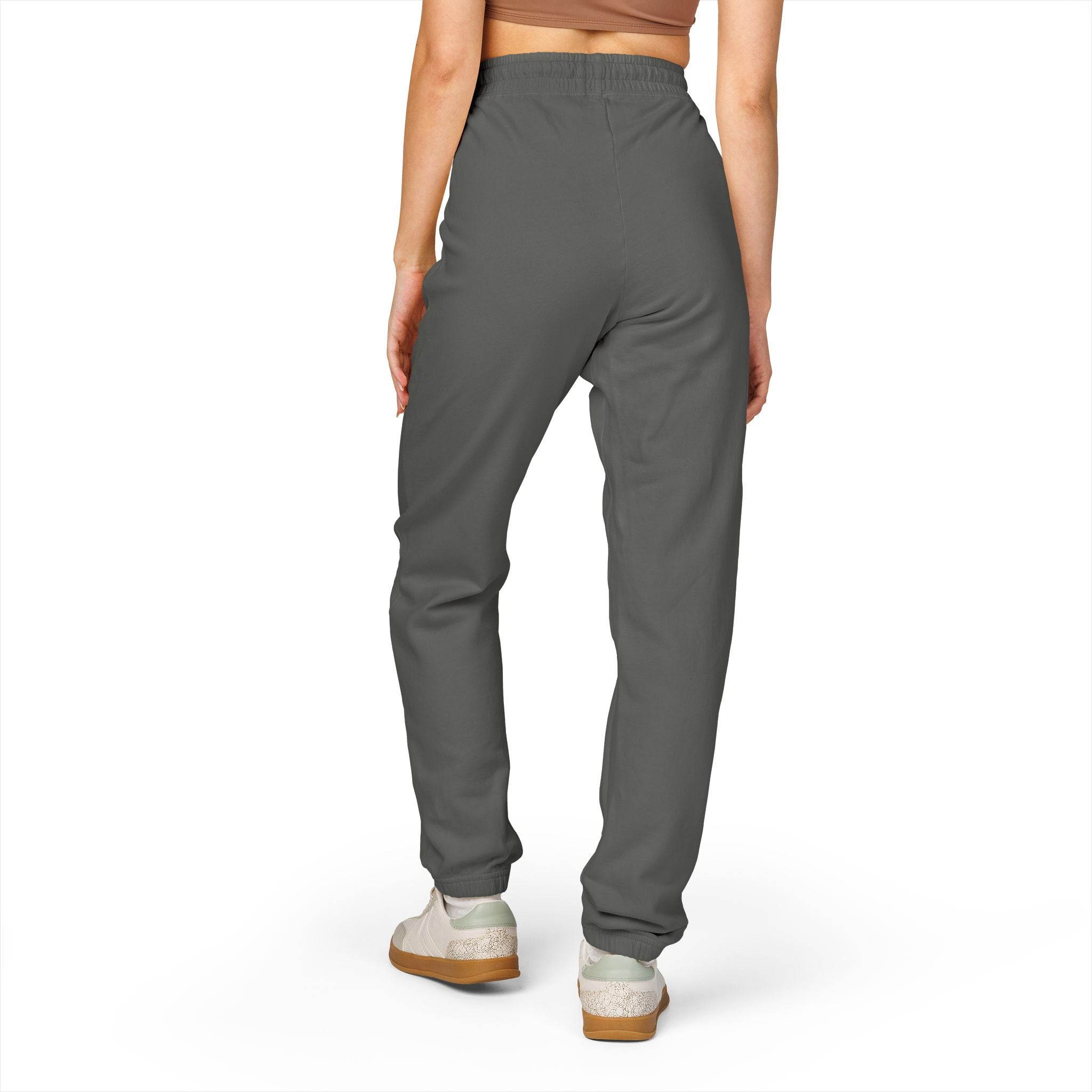 Unisex Military Green Sweatpants with Vintage Aviation Patch — 'Freedom Flight' Joggers