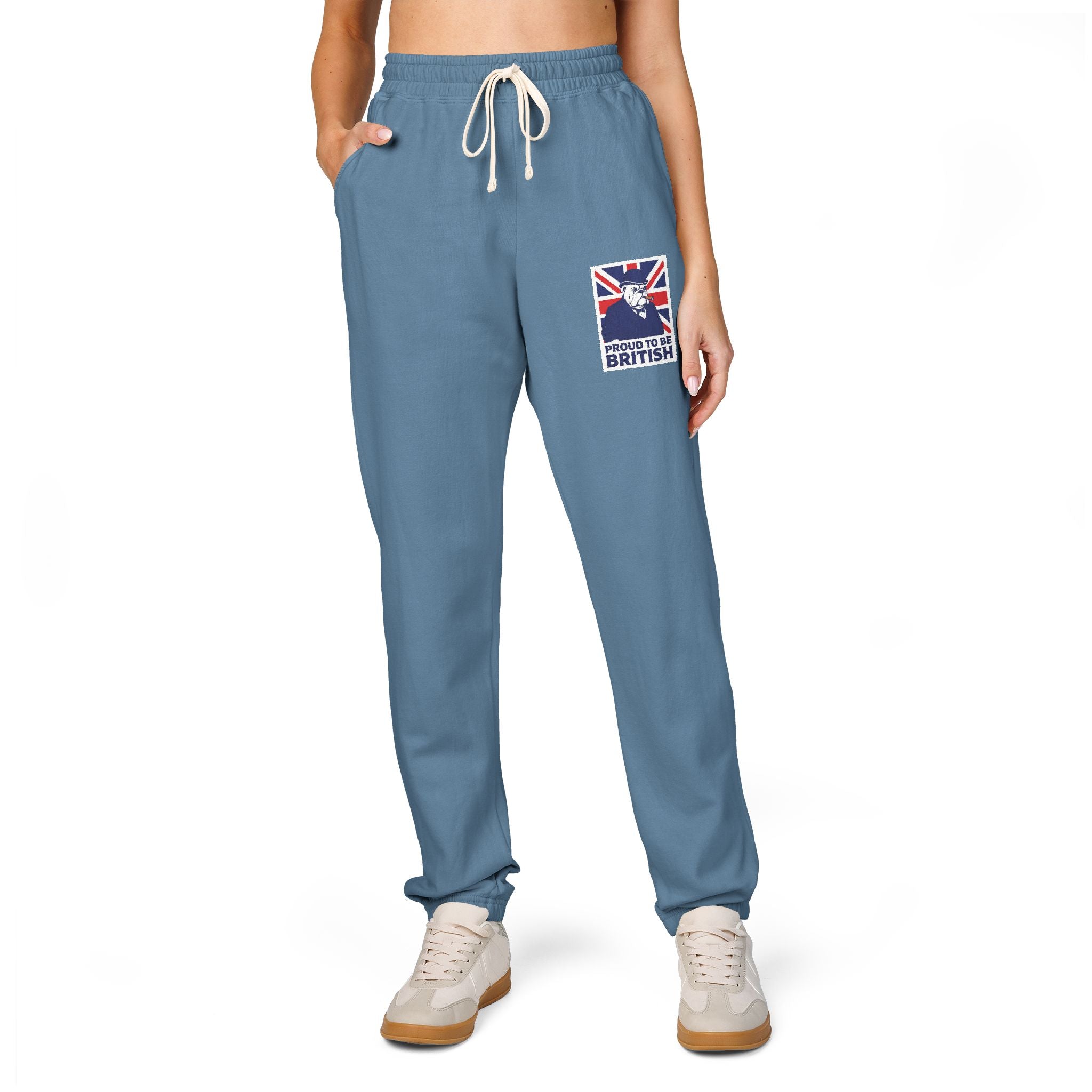 Unisex Military Green Sweatpants with Vintage Aviation Patch — 'Freedom Flight' Joggers