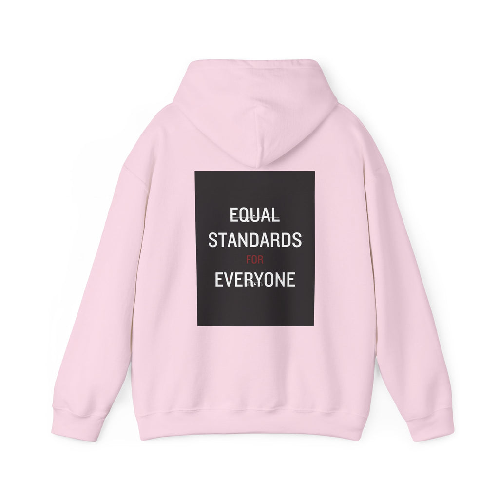 Equal Standards for Everyone Hoodie — Social Justice Statement Sweatshirt