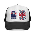Proud to Be British Trucker Cap – Union Jack Vintage Graphics