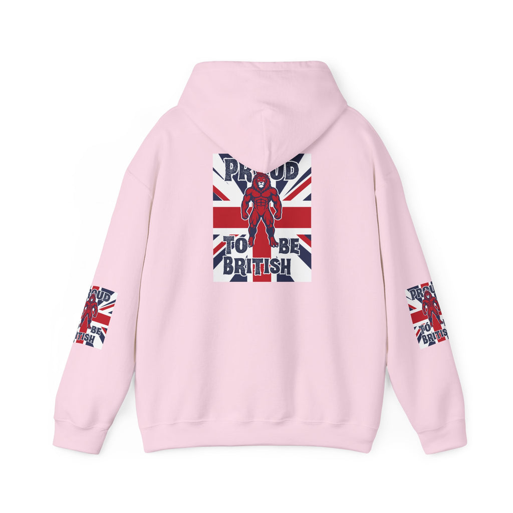 British Pride Hoodie — "Proud to Be British" Union Jack Pullover