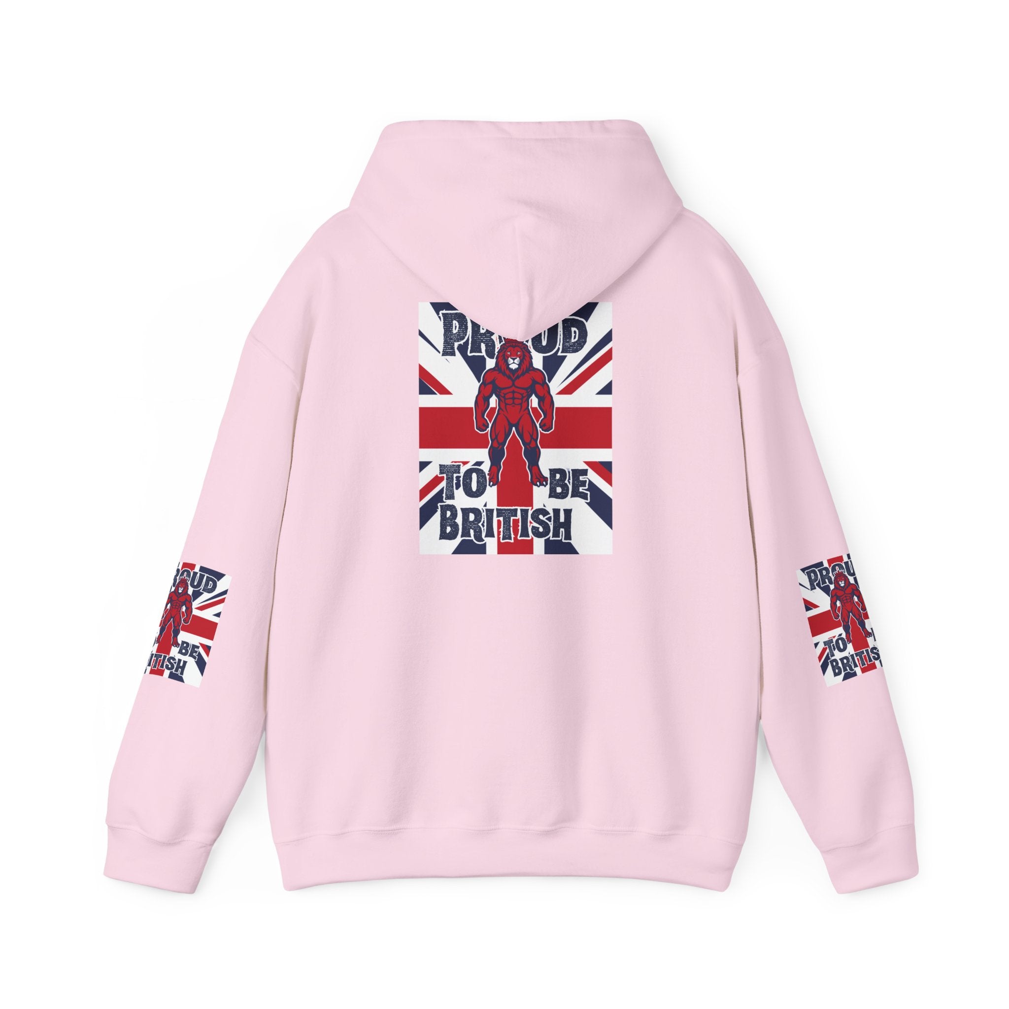 British Pride Hoodie — "Proud to Be British" Union Jack Pullover