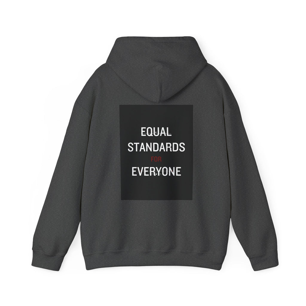 Equal Standards for Everyone Hoodie — Social Justice Statement Sweatshirt