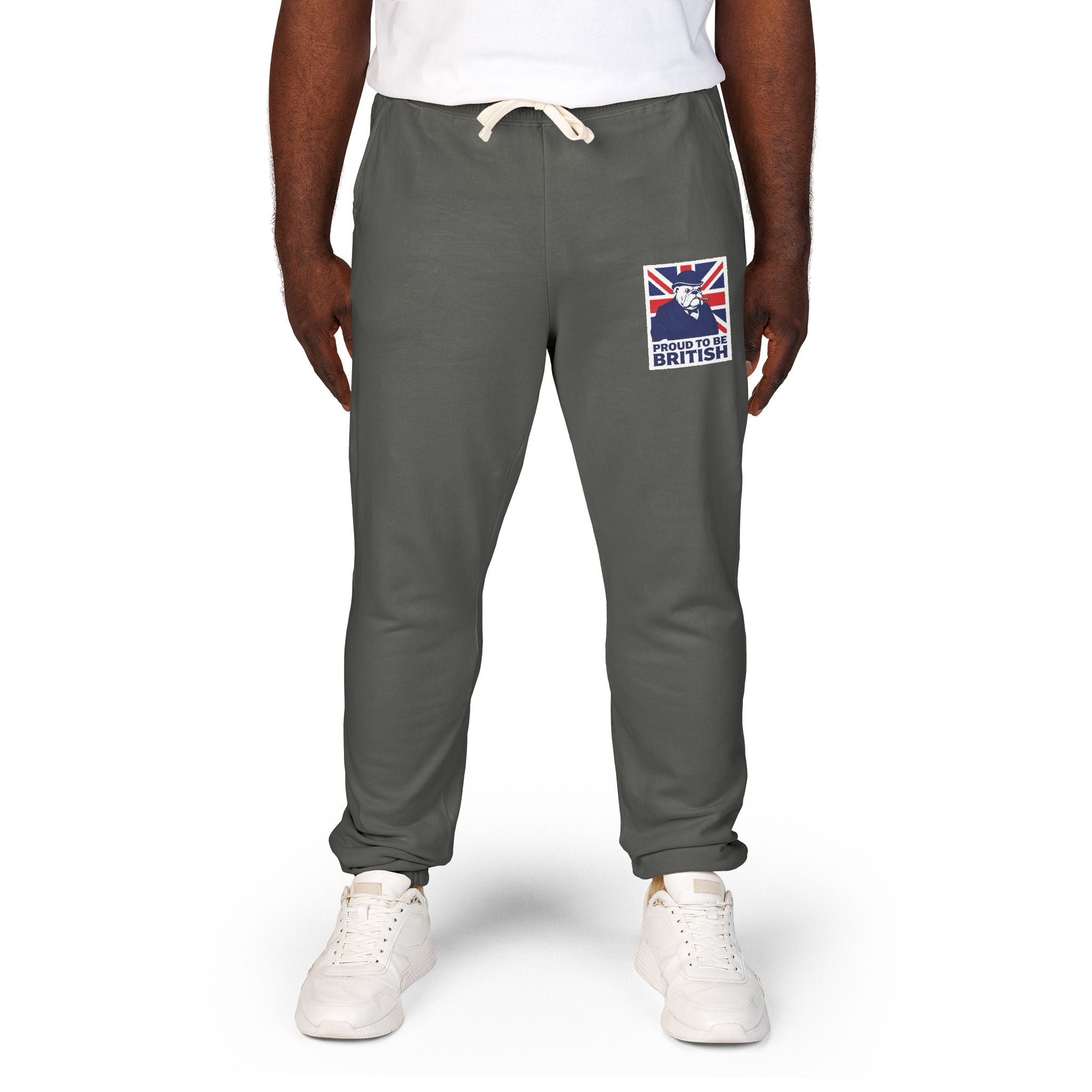 Unisex Military Green Sweatpants with Vintage Aviation Patch — 'Freedom Flight' Joggers