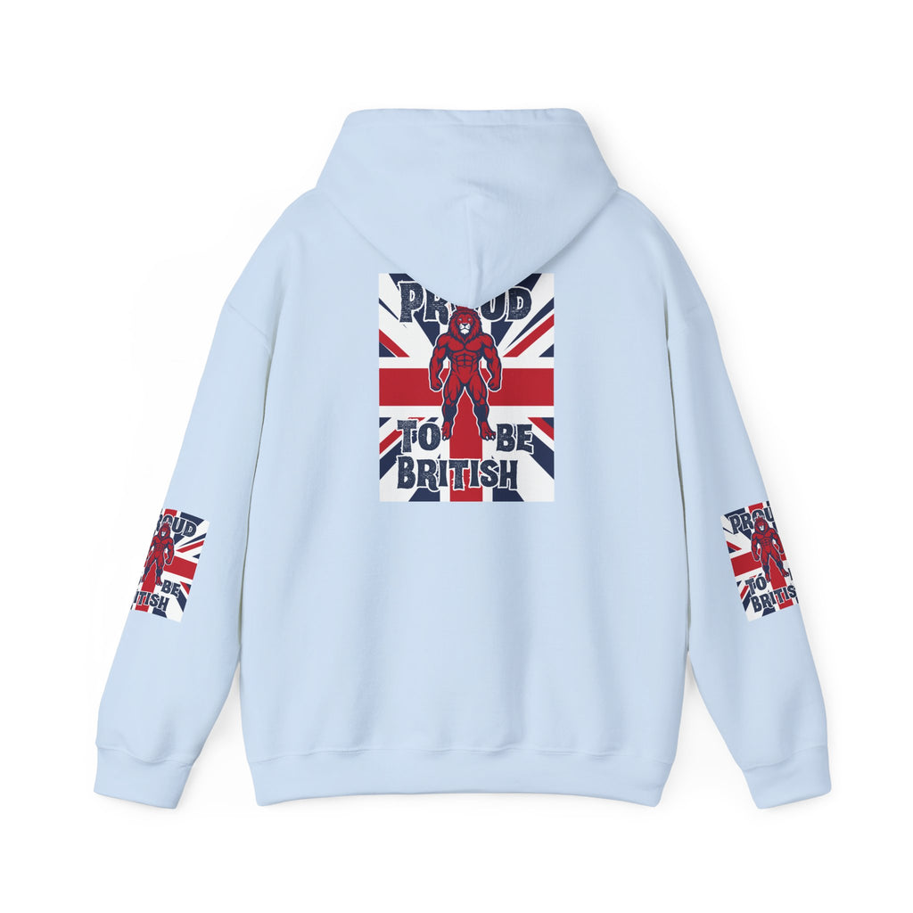 British Pride Hoodie — "Proud to Be British" Union Jack Pullover