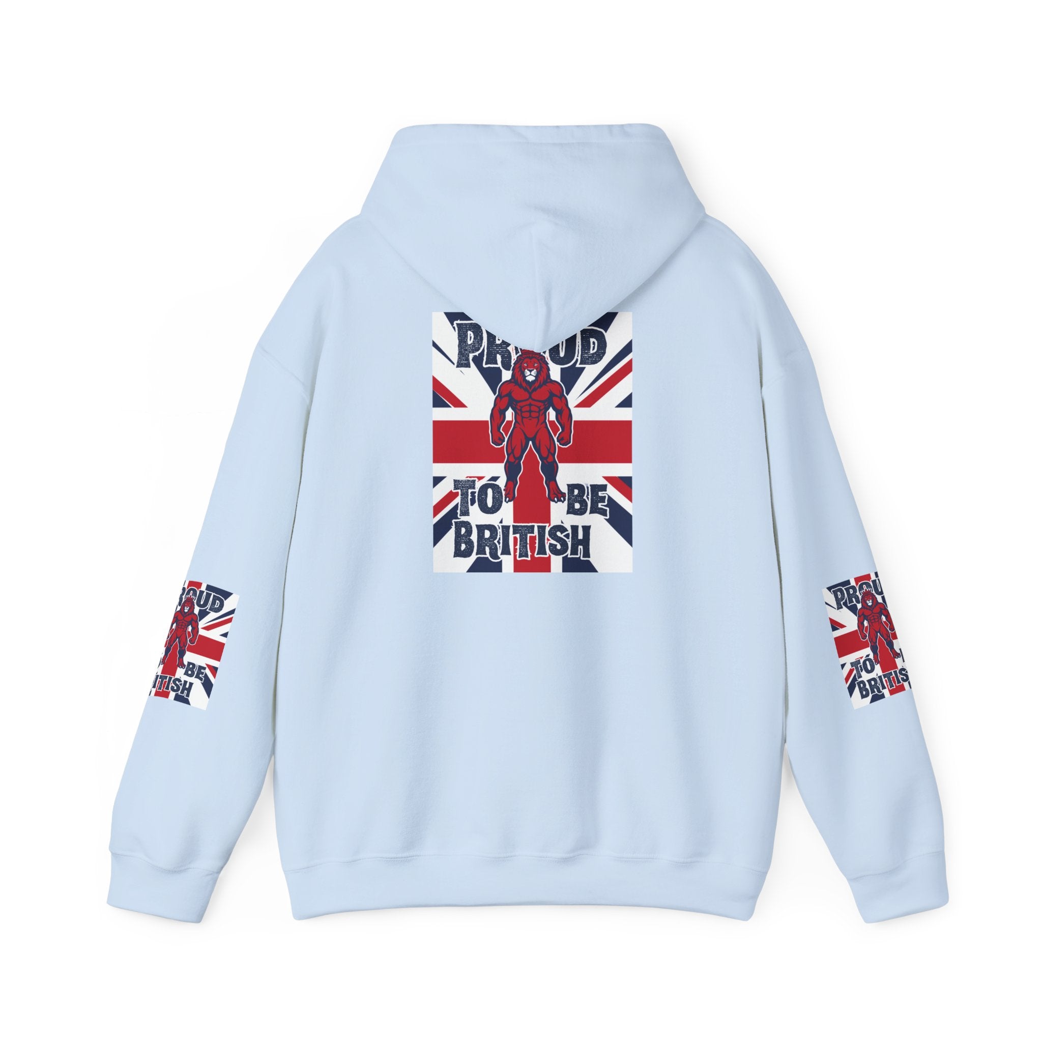 British Pride Hoodie — "Proud to Be British" Union Jack Pullover