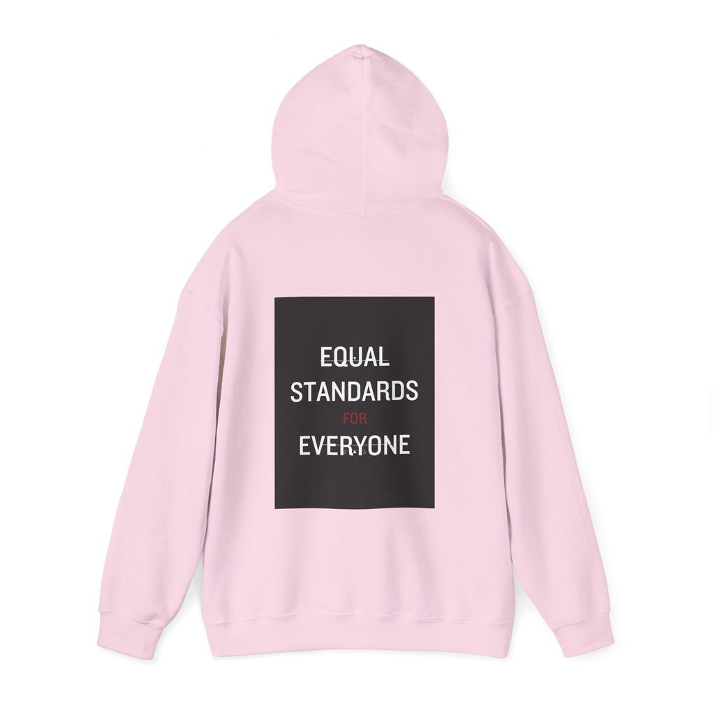 Equal Standards for Everyone Hoodie — Social Justice Statement Sweatshirt
