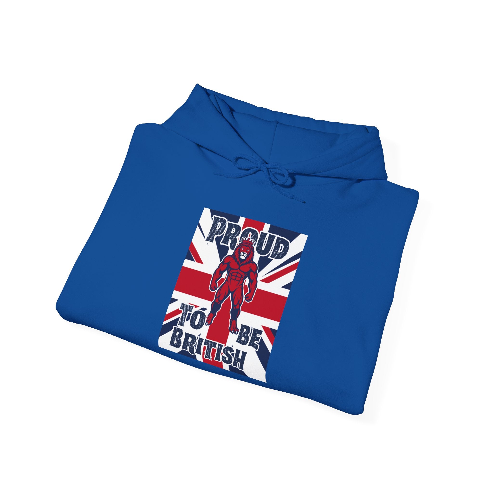 British Pride Hoodie — "Proud to Be British" Union Jack Pullover