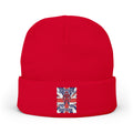 Embroidered "Proud to Be British" Knit Beanie