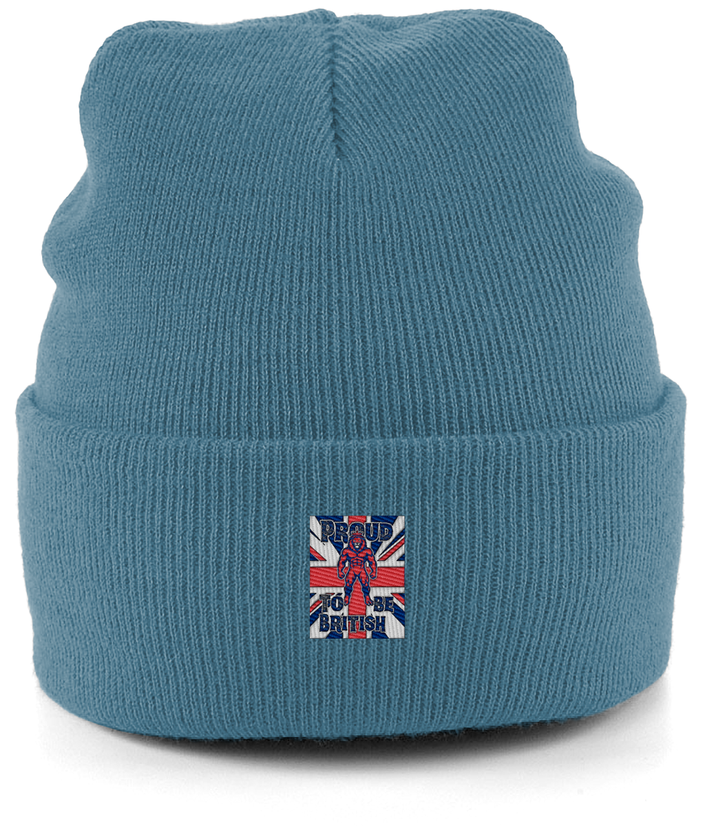 Beechfield Original Cuffed Beanie Vintage Lion