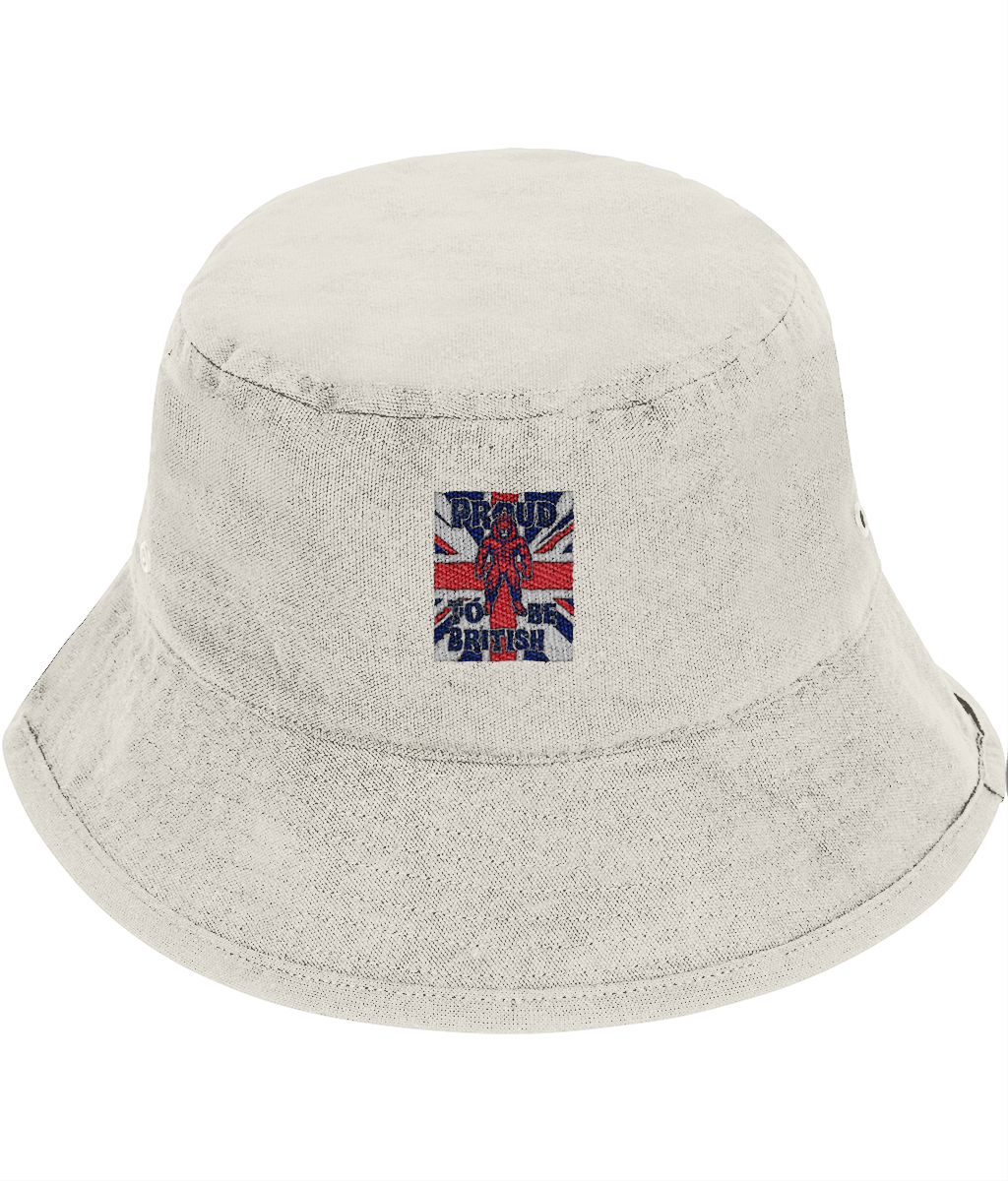 Stanley/Stella Bucket Hat Proud to be British